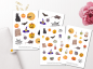 Preview: Halloween Sticker Set